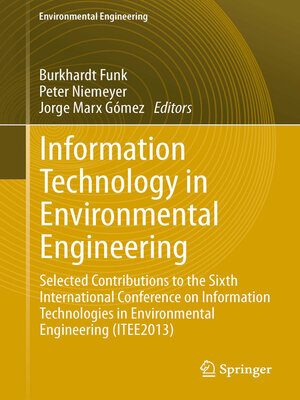 cover image of Information Technology in Environmental Engineering